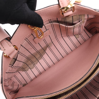 Louis Vuitton Monogram Empreinte Montaigne BB Sac à main en rose M44123