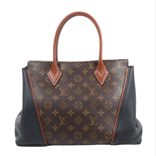 Louis Vuitton Monogram x Trion Handtasche W PM in Braun x Schwarz M40942