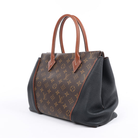 Louis Vuitton Monogram x Trion Handtasche W PM in Braun x Schwarz M40942