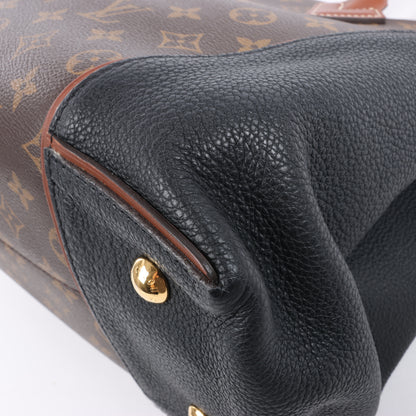 Louis Vuitton Monogram x Trion Handbag W PM in Brown x Black M40942