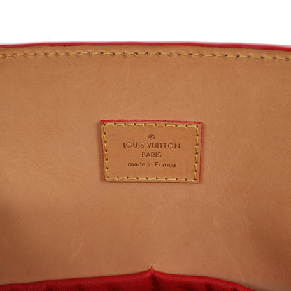 Louis Vuitton x Christian Louboutin Monogram Iconoclast Handtasche in Braun x Rot M41234