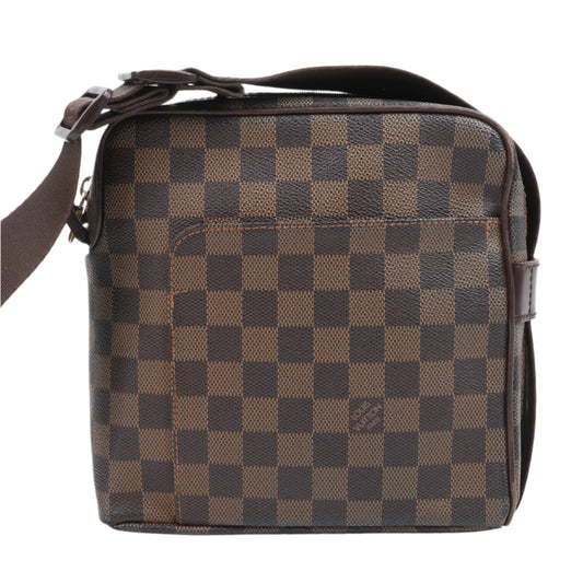 Louis Vuitton Damier Ebene Olav PM Umhängetasche N41442