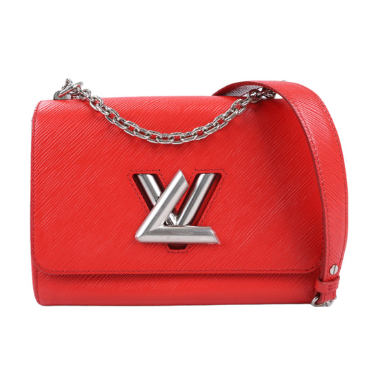 Louis Vuitton Epi Leder Twist Umhängetasche MM in Rot M50523