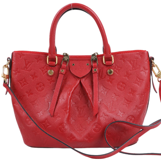 Louis Vuitton Monogram Empreinte Mazarine PM Handtasche in Kirsche M50638