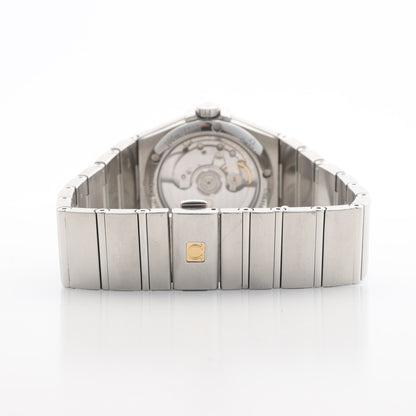 Omega Constellation Co-Axial Chronometer 123.10.35.20.52.002 88029829 SS AT Silver-Face Watch