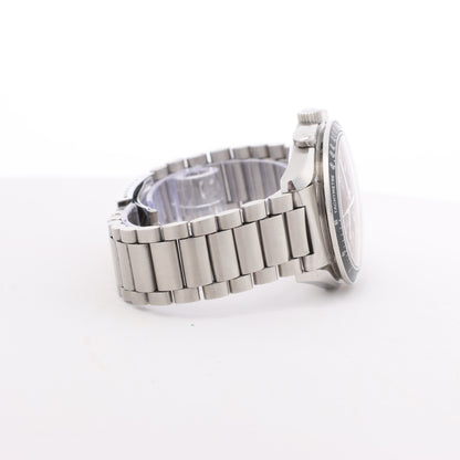 Omega Speedmaster 3520.50 55660822 SS SS AT Uhr mit schwarzem Zifferblatt