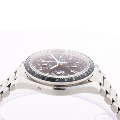 Omega Speedmaster 3520.50 55660822 SS SS AT Uhr mit schwarzem Zifferblatt