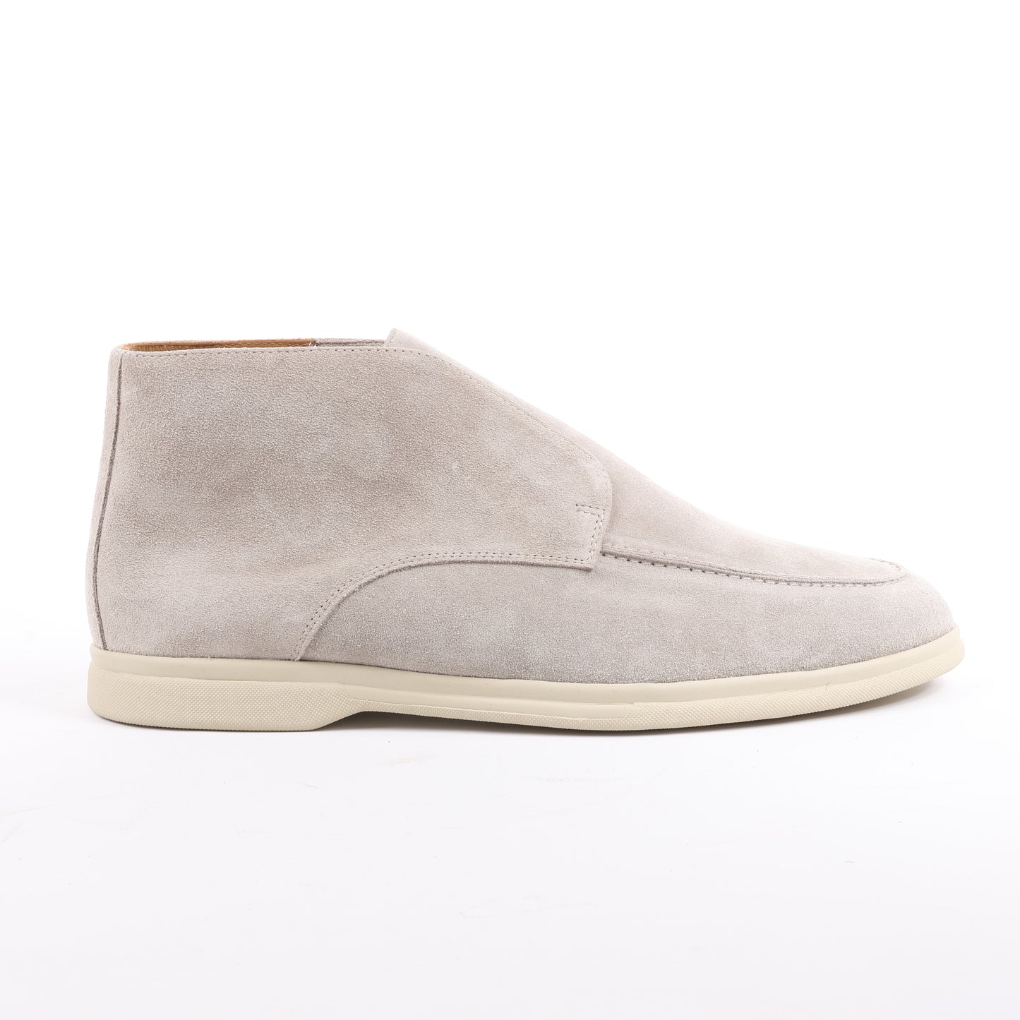 Chaussures à enfiler en daim PINI PARMA, gris clair, pointure 42,5