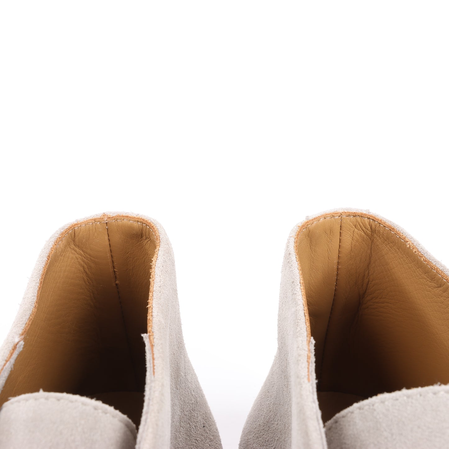 Chaussures à enfiler en daim PINI PARMA, gris clair, pointure 42,5