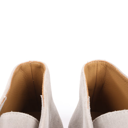 Chaussures à enfiler en daim PINI PARMA, gris clair, pointure 42,5