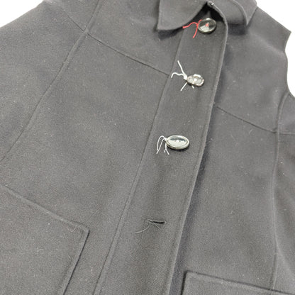 Marni Sleeveless Black Coat, Size 44