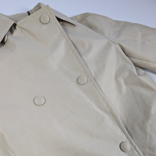 Jil Sander Beige Double-Layer Coat, Size 36