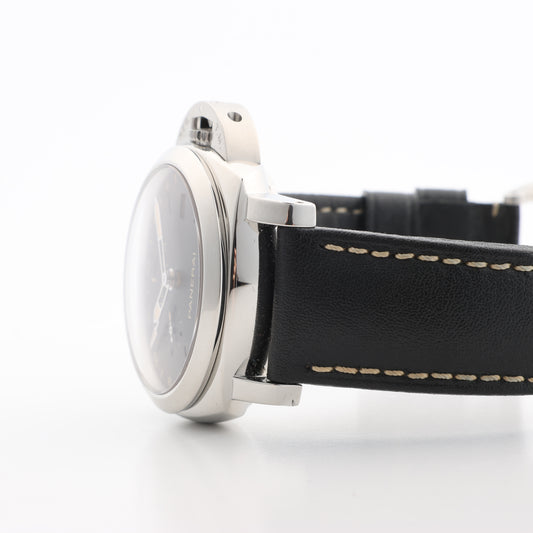 Panerai Luminor GMT PAM00531 OP6956BB1758195 SS & Leather AT Black Dial Watch