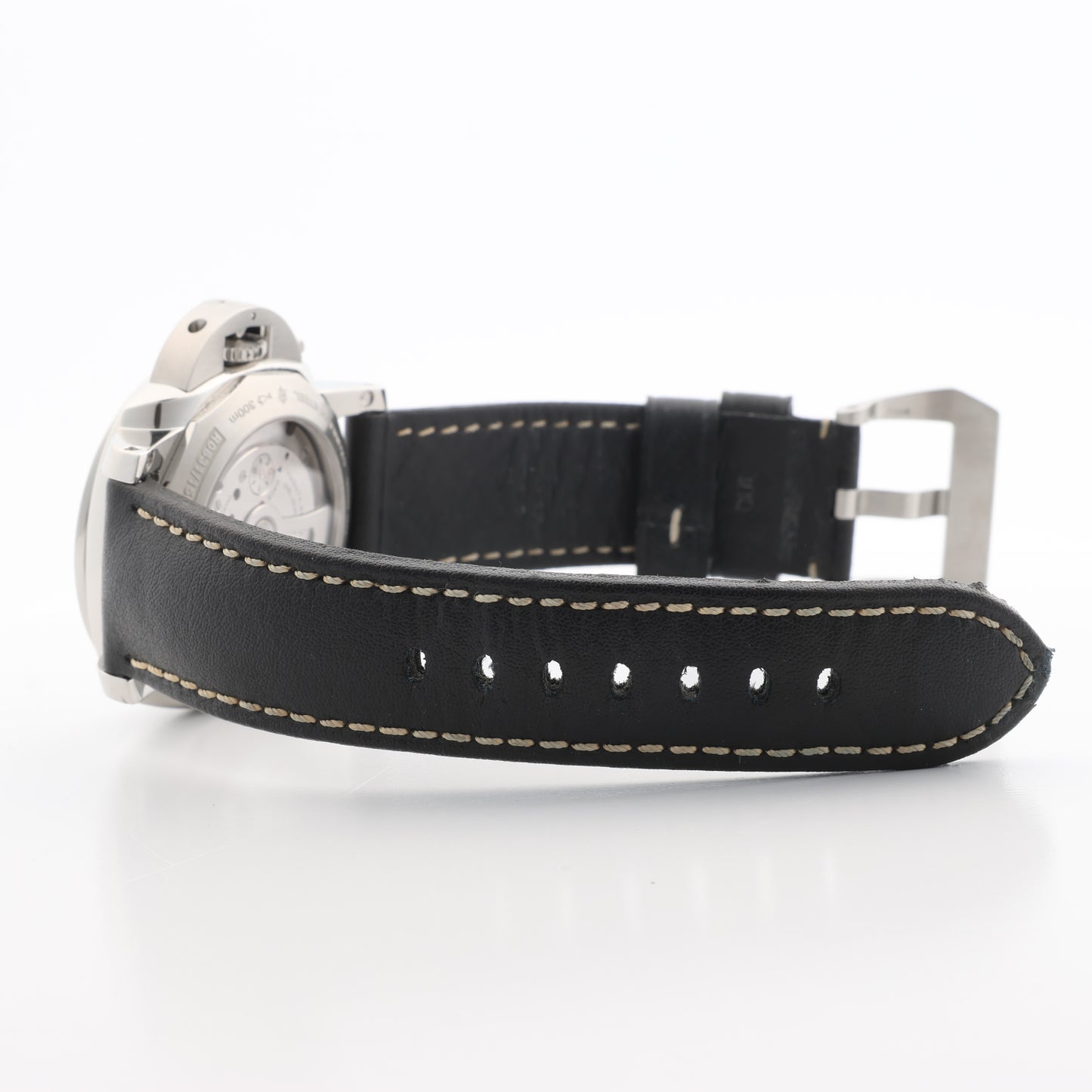 Panerai Luminor GMT PAM00531 OP6956BB1758195 SS & Leather AT Black Dial Watch