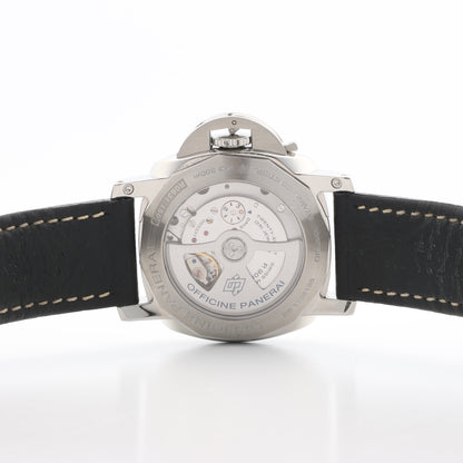 Panerai Luminor GMT PAM00531 OP6956BB1758195 SS & Leather AT Black Dial Watch