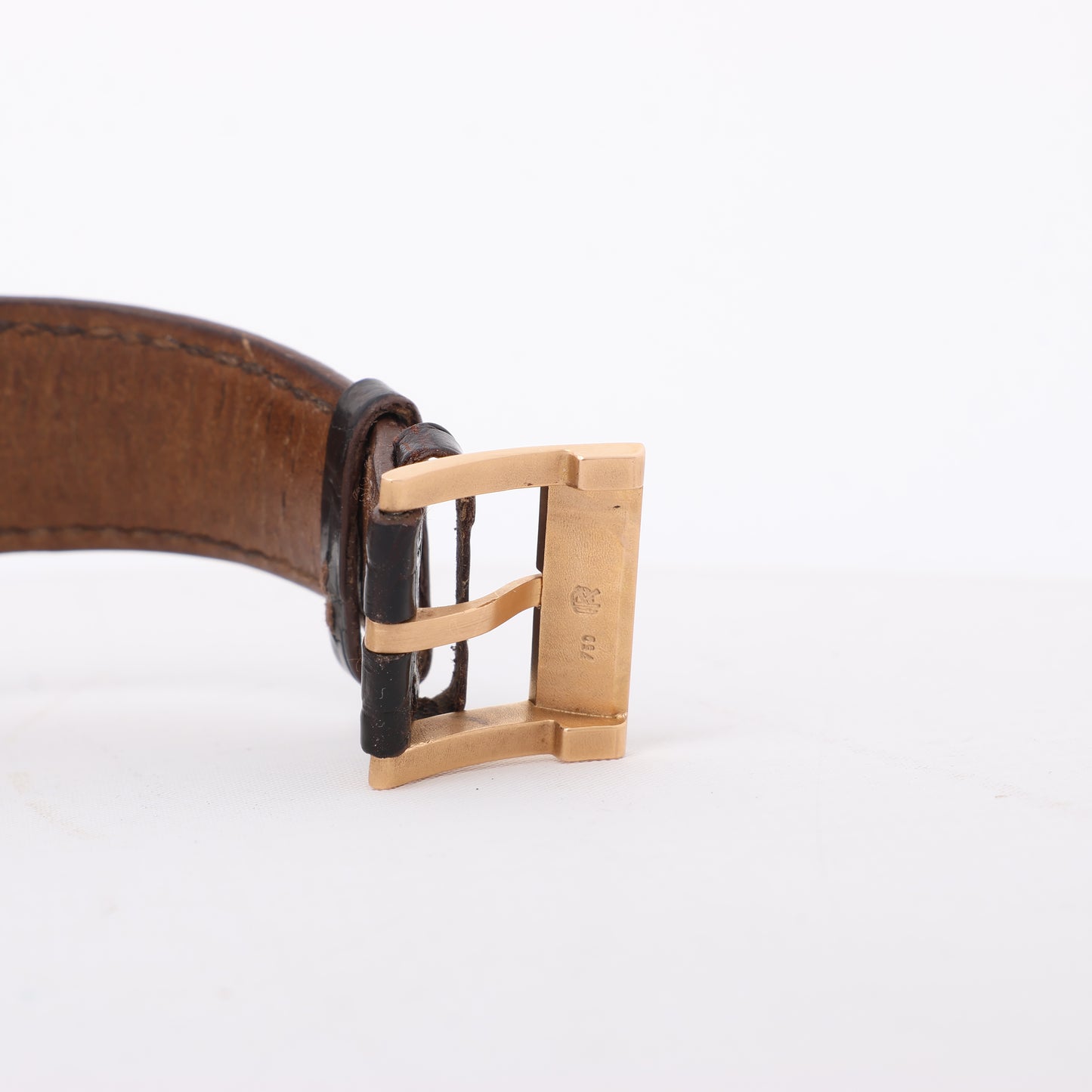 Pierre Kunz Ewiger Kalender PKA 003 QPR Leder x RG, Diamanten AT Uhr mit silbernem Zifferblatt