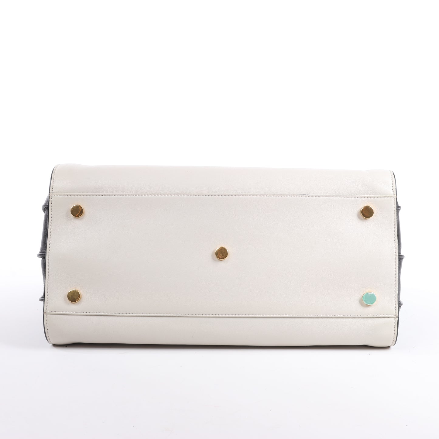 Sac à main double face en cuir Sac de Jour Saint Laurent Paris, noir et blanc 324823