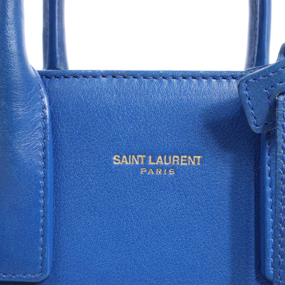 Saint Laurent Paris Sac de Jour Cuir 2Way Sac à main en Bleu 340778
