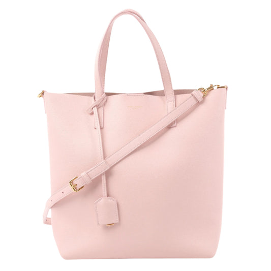 Saint Laurent Paris Toy Shopping Leather 2Way Handbag in Pink 498612