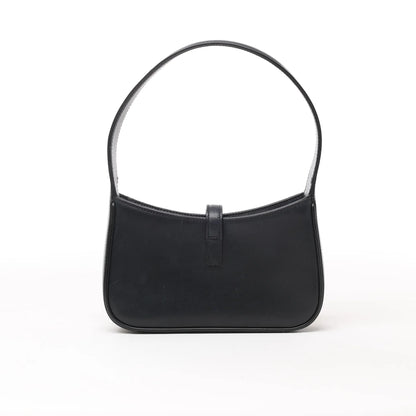 Saint Laurent Paris Le 5 à 7 Mini Hobo Lederhandtasche in Schwarz 710318 