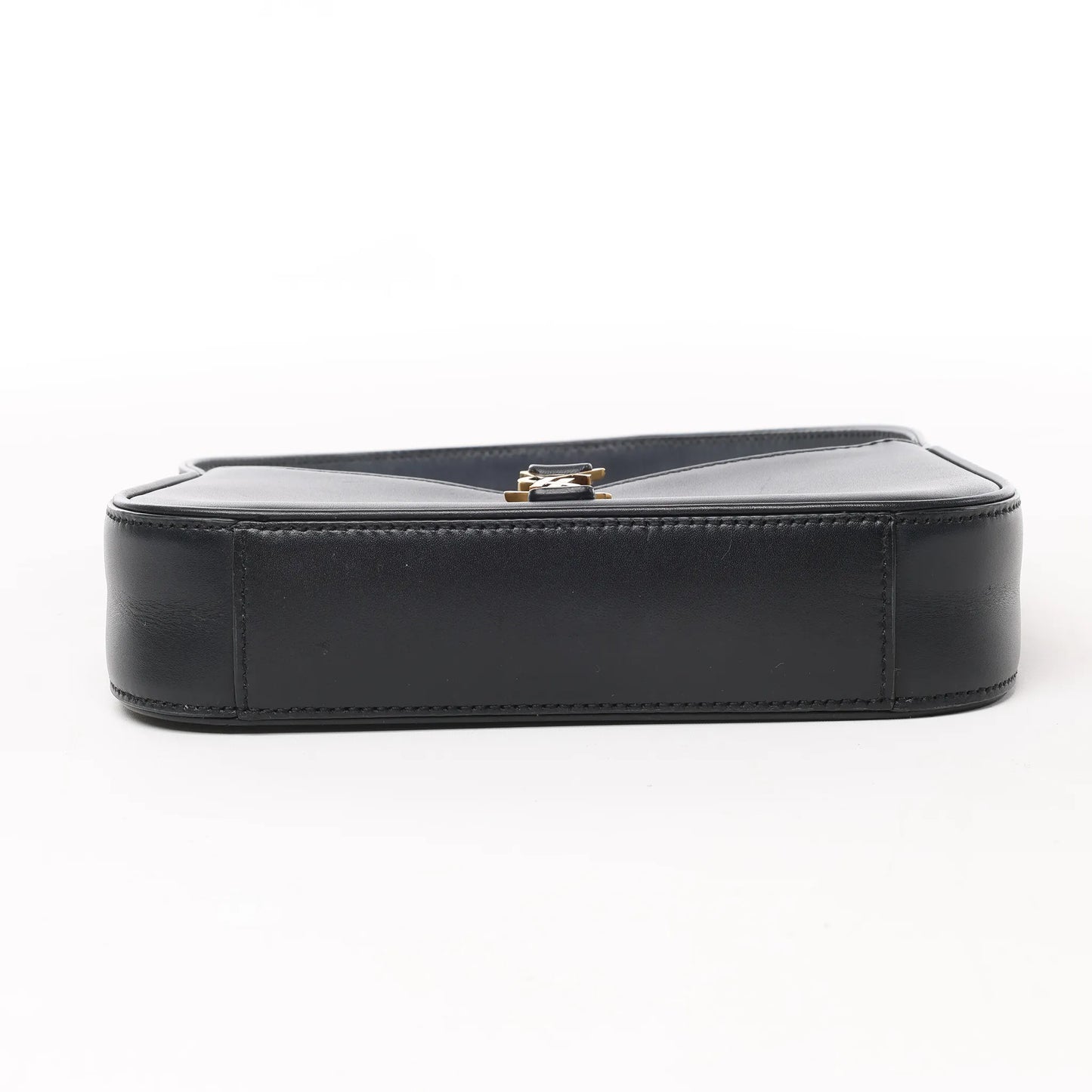 Saint Laurent Paris Le 5 à 7 Mini Hobo Lederhandtasche in Schwarz 710318 