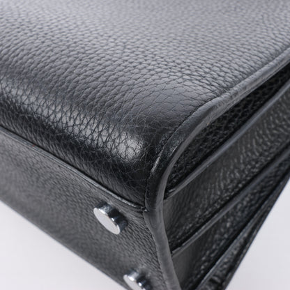 Saint Laurent Paris Sac de Jour Lederhandtasche Schwarz 377183
