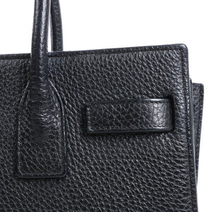 Saint Laurent Paris Sac de Jour Lederhandtasche Schwarz 377183