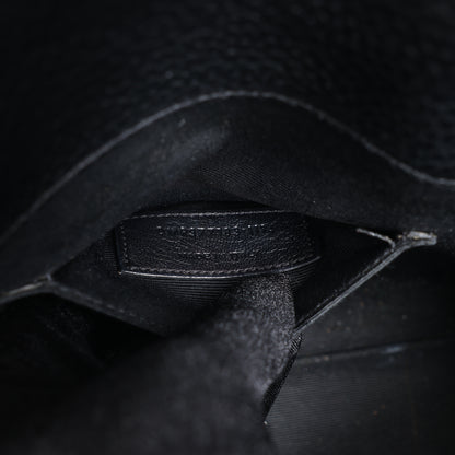 Saint Laurent Paris Sac de Jour Lederhandtasche Schwarz 377183