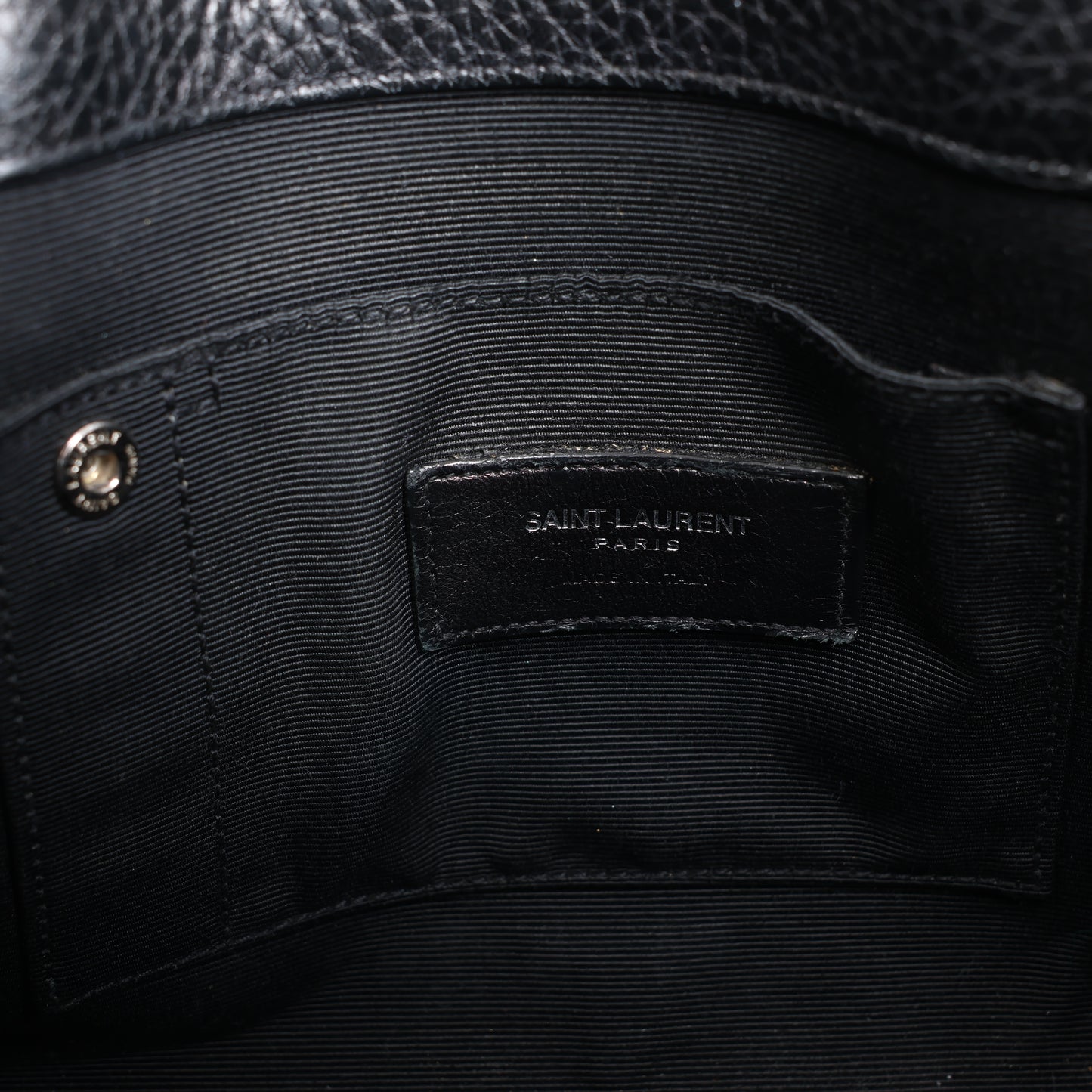 Saint Laurent Paris Sac de Jour Lederhandtasche Schwarz 377183