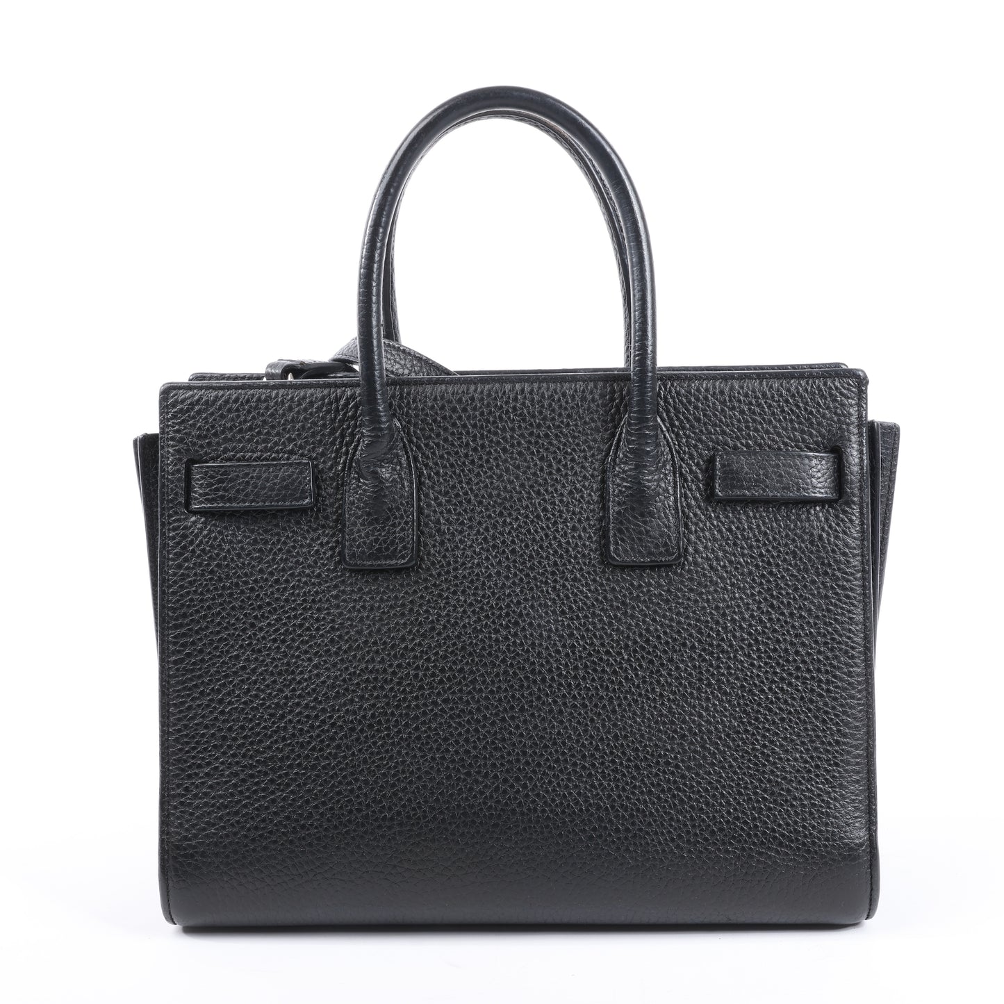 Saint Laurent Paris Sac de Jour Lederhandtasche Schwarz 377183