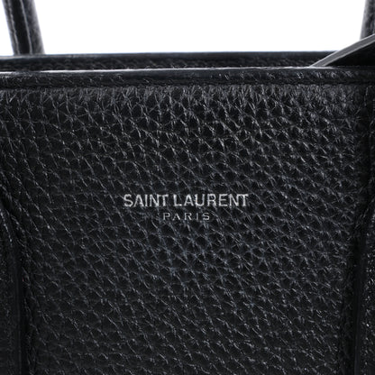Saint Laurent Paris Sac de Jour Lederhandtasche Schwarz 377183