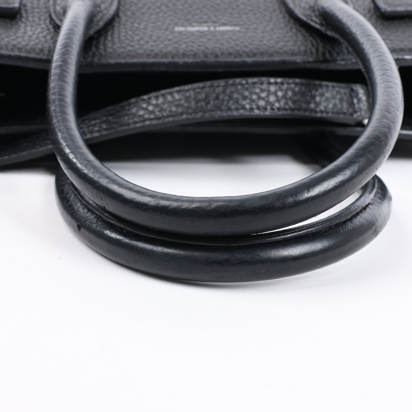 Saint Laurent Paris Sac de Jour Lederhandtasche Schwarz 377183
