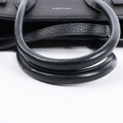 Saint Laurent Paris Sac de Jour Lederhandtasche Schwarz 377183
