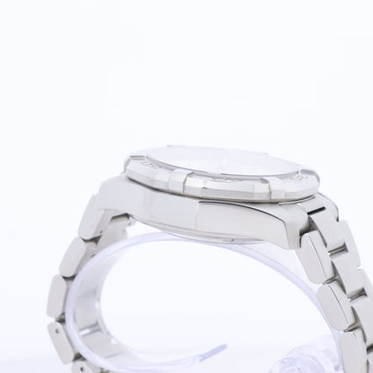 TAG Heuer Aqua Racer CAY2111-2 RTQ2215 SS AT Uhr mit silbernem Zifferblatt