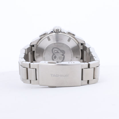 TAG Heuer Aqua Racer CAY2111-2 RTQ2215 SS AT Uhr mit silbernem Zifferblatt
