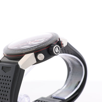 Carrera CALIBRE HEUER 01 CAR2A1Z.FT6044 WBD6279 SS SS &amp; Rubber AT Skelett-Zifferblattuhr