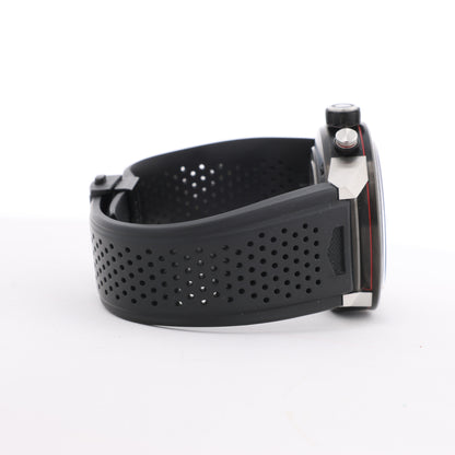 Carrera CALIBRE HEUER 01 CAR2A1Z.FT6044 WBD6279 SS SS &amp; Rubber AT Skelett-Zifferblattuhr