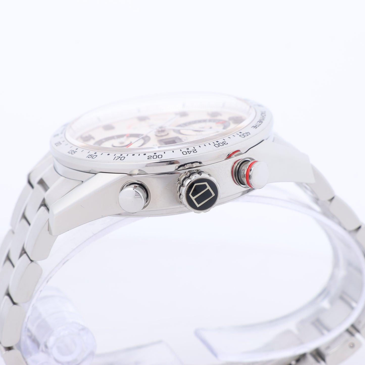 TAG Heuer Carrera CV2A11 RAZ3731 SS AT Uhr mit silbernem Zifferblatt