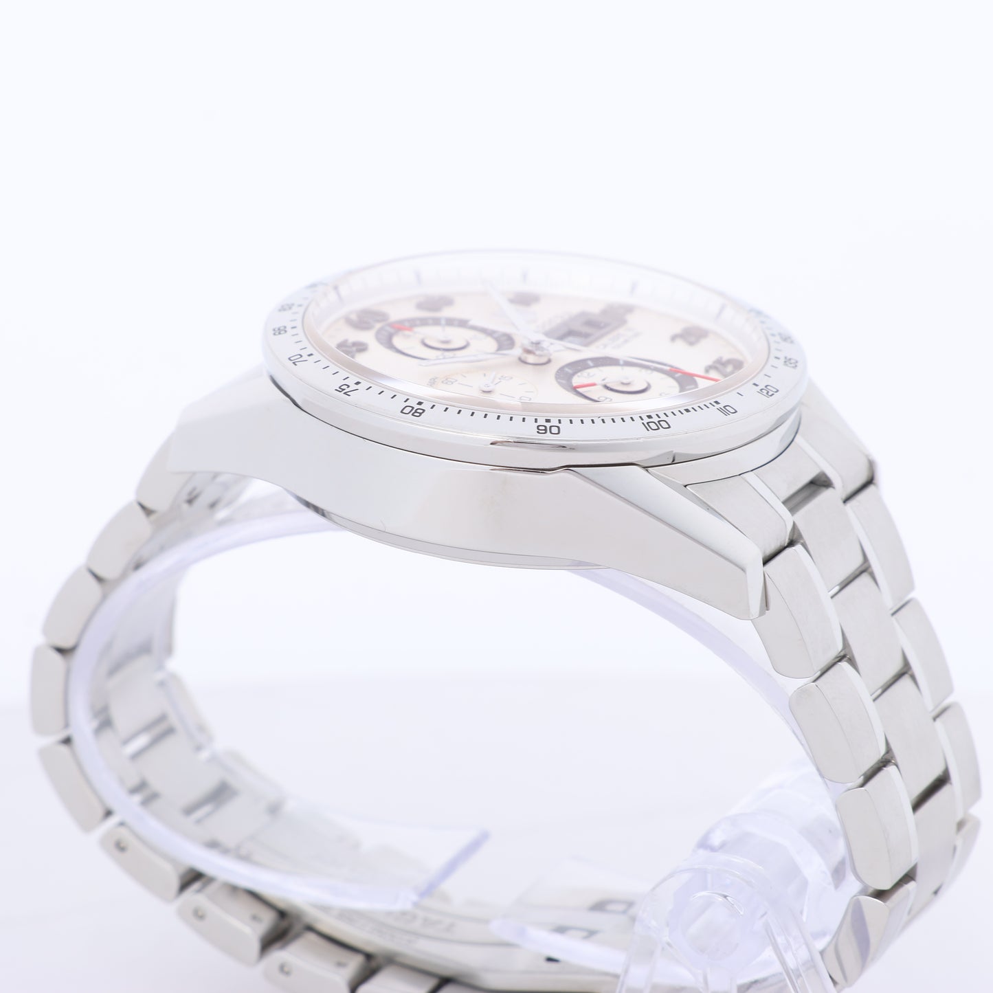 TAG Heuer Carrera CV2A11 RAZ3731 SS AT Uhr mit silbernem Zifferblatt