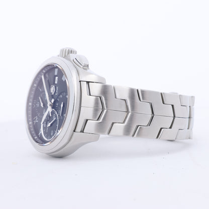 TAG Heuer Link Calibre 16 CAT2012 RAV0551 SS AT Uhr mit schwarzem Zifferblatt