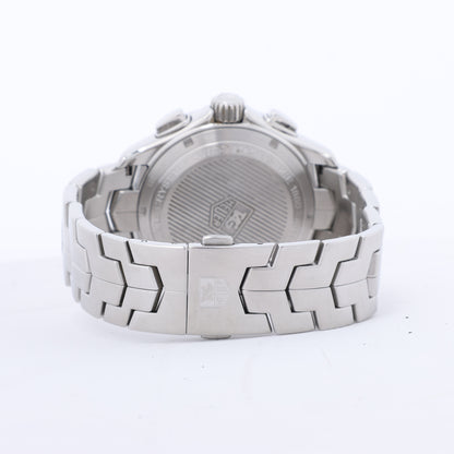 TAG Heuer Link Calibre 16 CAT2012 RAV0551 SS AT Uhr mit schwarzem Zifferblatt