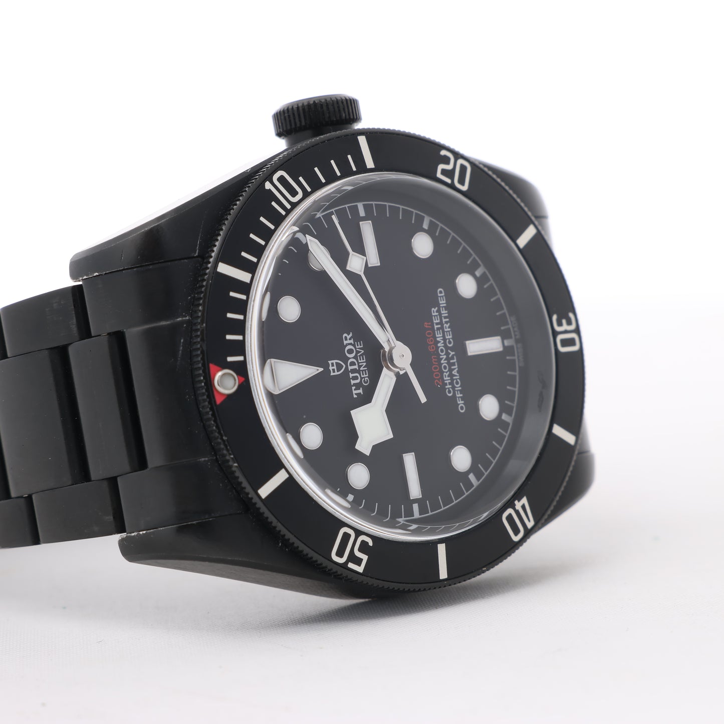 Tudor Heritage Black Bay 79230DK I817362 SS SS AT Uhr mit schwarzem Zifferblatt