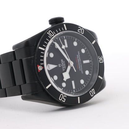 Tudor Heritage Black Bay 79230DK I817362 SS SS AT Uhr mit schwarzem Zifferblatt