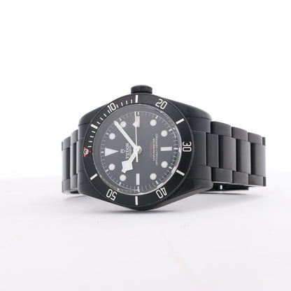 Tudor Heritage Black Bay 79230DK I817362 SS SS AT Uhr mit schwarzem Zifferblatt