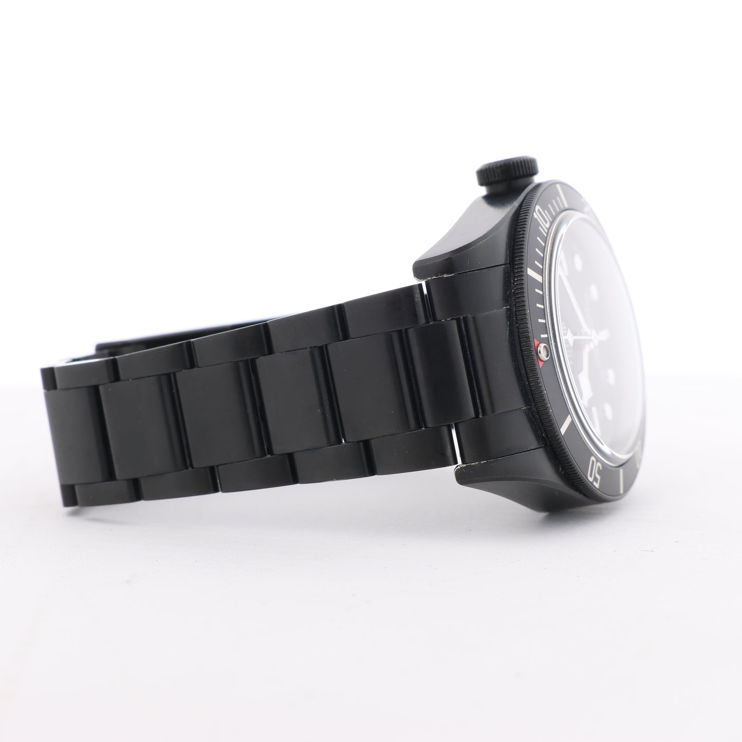 Tudor Heritage Black Bay 79230DK I817362 SS SS AT Uhr mit schwarzem Zifferblatt