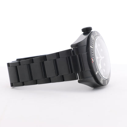 Tudor Heritage Black Bay 79230DK I817362 SS SS AT Uhr mit schwarzem Zifferblatt