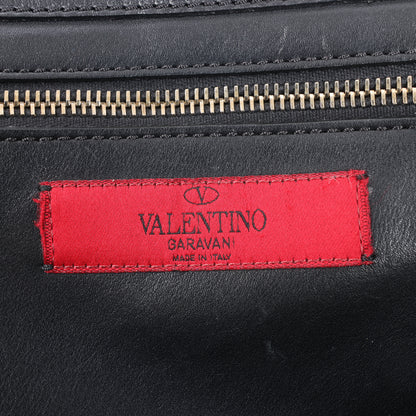 Valentino Garavani – Rockstud – 2-Wege-Handtasche aus schwarzem Leder