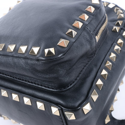 Valentino Garavani – Rockstud – Schwarzer Lederrucksack