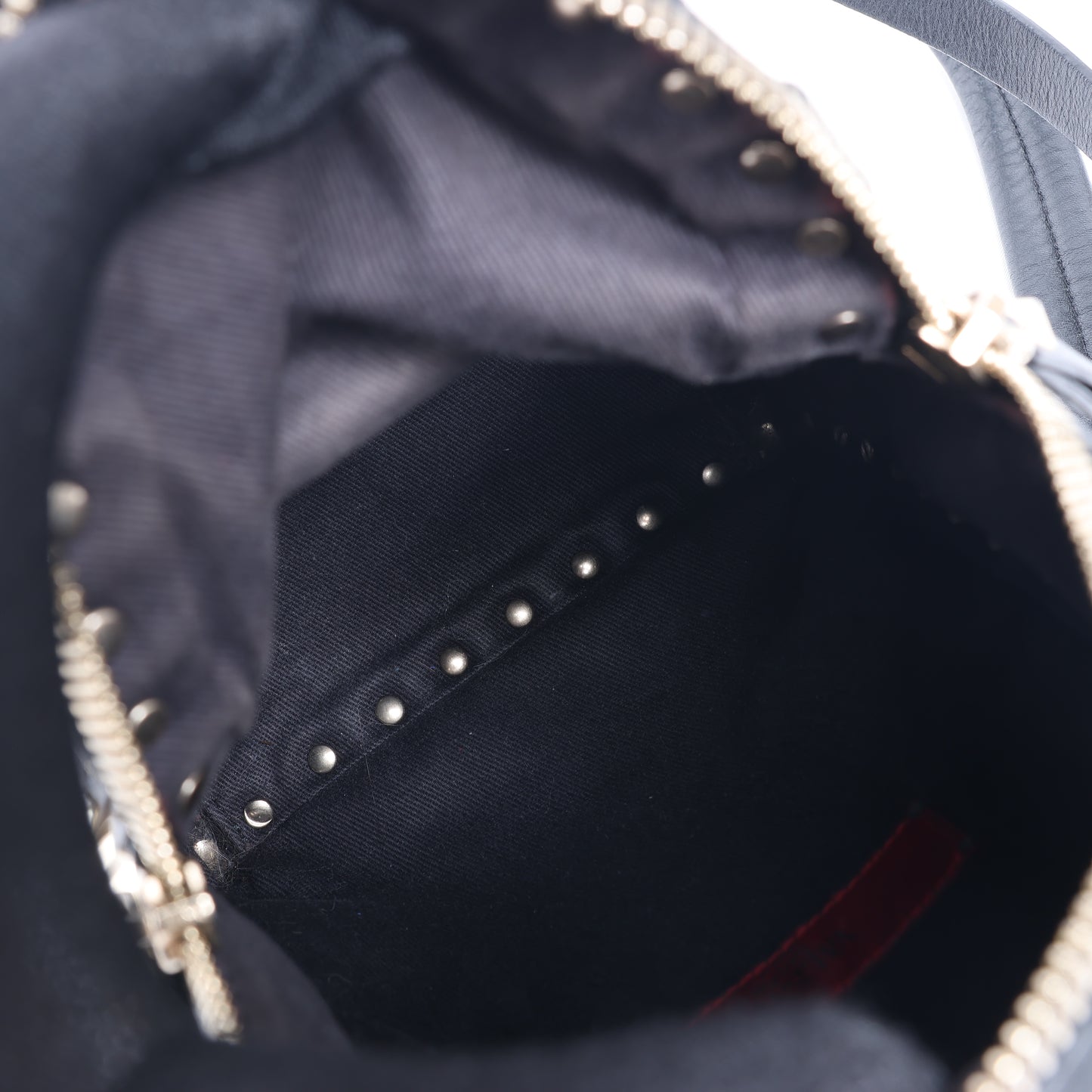 Valentino Garavani – Rockstud – Schwarzer Lederrucksack