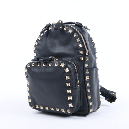 Valentino Garavani – Rockstud – Schwarzer Lederrucksack